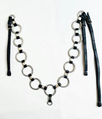 kit cabeçada peitoral Argolado