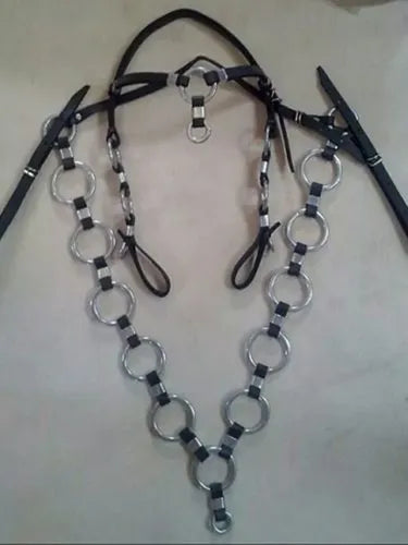 kit cabeçada peitoral Argolado